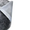 Tapijt Moderne Stijl Picadilly - 160X230Cm - Grijs, Zwart En Goud