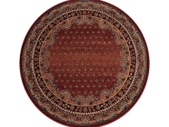 Tapijt Polonia Rond Baron Bordeaux Cercle 200 Cm