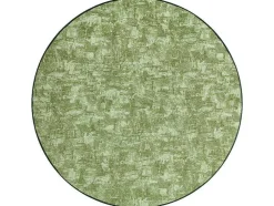 Tapijt Rond Solid Groen 20 Beton Cercle 170 Cm