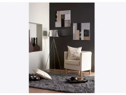 Tapijt Shaggy Dolce Antraciet - Polyester - 140 X 200 Cm