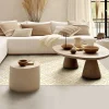 Tapijt Van Vinyl Met Art-Decostijl - 120 X 180 Cm - Beige En Wit - Duchessy