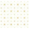 Tapijt Van Vinyl Met Art-Decostijl - 120 X 180 Cm - Wit En Goudkleurig - Caroza