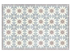 Tapijt Van Vinyl Met Bloempatroneneffect Florita - 120 X 180 Cm