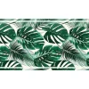 Tapijt Van Vinyl Met Etnische Stijl Sierrana - 66 X 160 Cm - Groen En Wit