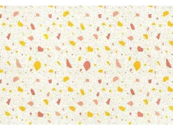Tapijt Van Vinyl Met Terrazzo-Effect - 120 X 180 Cm - Meerdere Kleuren - Stonya