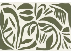 Tapijt Van Vinyl Met Tropisch Motief - 120 X 180 Cm - Groen - Imaza
