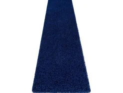 Tapijt, Vloerbekleding Soffi Shaggy 5Cm Blauw - Voor Keuken, Naar De G 60X300 Cm