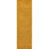 Tapijt, Vloerbekleding Soffi Shaggy 5Cm Goud - Voor Keuken, Naar De Ga 60X300 Cm