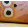 Tapijt Voor Kinderen Owls Geel Uilen 200X400 Cm