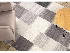 Tapijt Wol Angel 7961 / 52022 Geometrisch, Vierkant Beige / Grijs 160X230 Cm