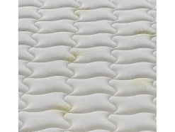 Traagschuimmatras - 9 Verschillende Zones - Hoogte 25 Cm - Afneembare Aloe-Hoes 90X190 Cm