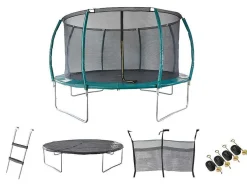Trampoline Met Binnenbeschermingsnet, Ladder, Dekzeil En Verankeringsset D.427 Cm - Wallaby