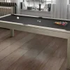 Transformeerbare Tafel Biljart & Pingpong - Licht Naturelkleurig - L182 X B102 X H80 Cm - Henk