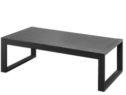 Tuin Salontafel Molokai Van Aluminium - Antraciet