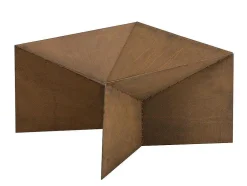 Tuin Vuurkorf In Cortenstaal - L. 50 X P. 50 X H. 30 Cm - Vierkant - Morogoro