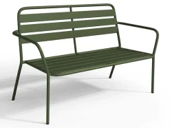Tuinbankje Van Metaal - Kaki - Mirmande
