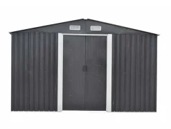 Tuinhuis Van Grijs Gegalvaniseerd Staal Manso - 12,5M