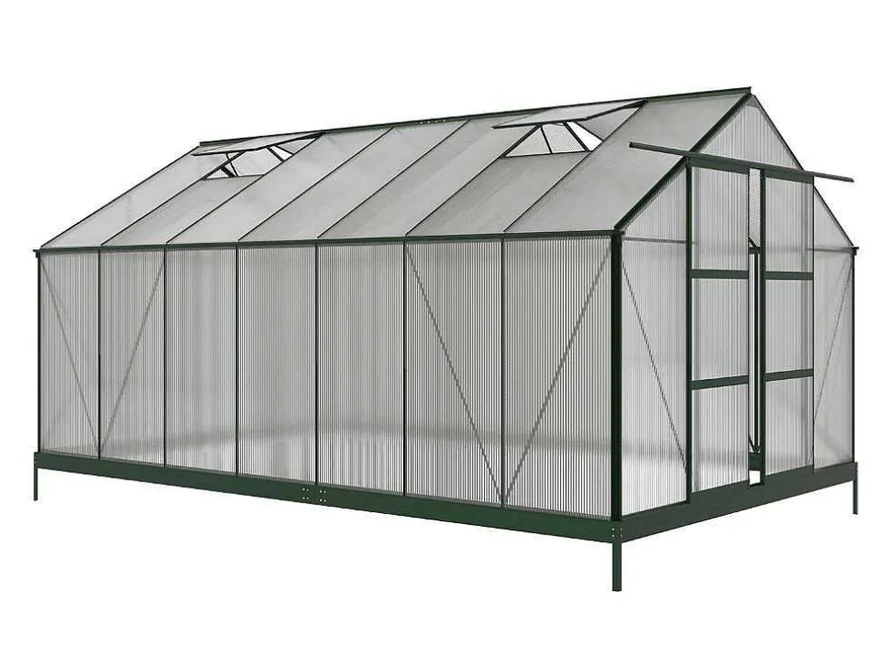 Tuinkas Van Polycarbonaat 15 M Oxalis Met Basis