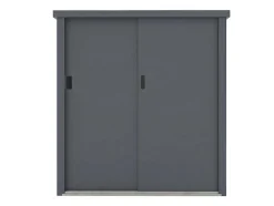 Tuinkast Van Gegalvaniseerd Staal Reivax - Grijs - 1,31 M3 - L125 X B80 X H131 Cm
