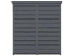 Tuinkast Van Gegalvaniseerd Staal Reivax - Grijs - 1,31 M3 - L125 X B80 X H131 Cm