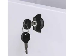 Tuinkist Mcw-J56 Afsluitbaar, Lichtgrijs