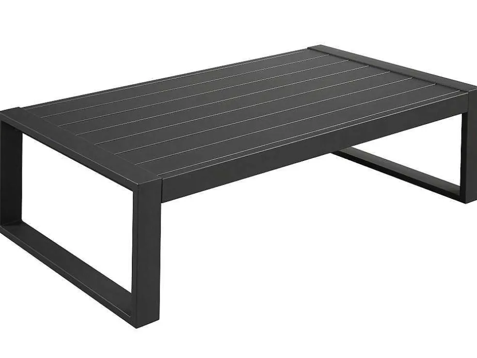 Tuinsalon Molokai In Aluminiun: Driezitsbank, 2 Fauteuils, Salontafel