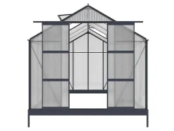 Tuinserre Corolle Ii 9 M Van Polycarbonaat - Antraciet