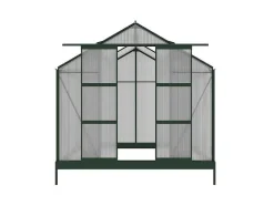 Tuinserre Van Polycarbonaat Anissa Met Basis - 5,9 M - Groen