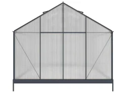 Tuinserre Van Polycarbonaat In 13M Kalida - Antraciet