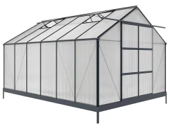 Tuinserre Van Polycarbonaat In 13M Kalida - Antraciet