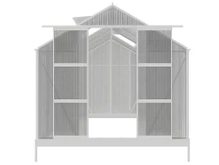 Tuinserre Van Polycarbonaat 9 M Corolle Ii - Aluminium