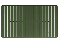 Tuintafel Van Metaal - L160 Cm - Kaki - Mirmande