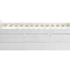 Uitschuifbaar Bed Titouan Met 3 Lades - 90X190Cm - Mdg En Dennenhout - Wi