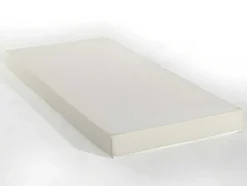 Uitschuifbed Met Ingebouwde Kasten Selena - 90 X 190Cm - Eiken & Wit + Matras
