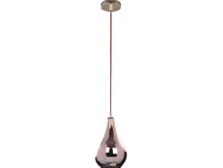 Universe Hanglamp, Koper, Goud, Rood, 16X16X130 Cm, Epikasa