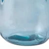 Vaas Dame-Jeanne Van Gerecycleerd Glas Pyrite H. 51 Cm - Transparant Blauw