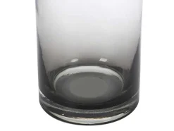 Vaas Van Getint Glas - D20,5 X H30 Cm - Glas - Gerookt Grijs - Valoit