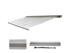 Vervangingshoes Voor Luifel H124, Acryl Grijs-Wit