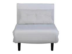 Vicky Slaapbank ,Fauteuil Wit.