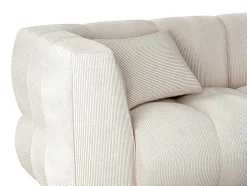 Vierzitsbank Van Beige Ribfluweel Naemia Van Maison Cephy
