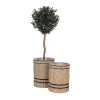 Vinh Planten Schuilplaatsen Set Van 2 Stuks. Buitenshuis Naturel.