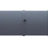 Vleugelpoort - Vol Aluminium - L350 X H160 Cm - Antraciet - Zerano