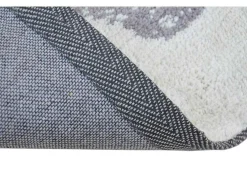 Vloerkleed 160 X 230 Cm - Roze, Grijs En Wit - Camden