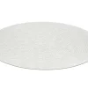 Vloerkleed Casablanca Plus Rond Creme Eenkleurig, Lus Cercle 150 Cm