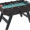 Voetbaltafel Van Mdf Met Eiken Effect - B153 X D77.6 X H96 Cm - Donker Naturelkleur - Edinson