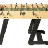 Voetbaltafel Van Naturel Houtkleurig Mdf - Opklapbaar - L121 X B61 X H79 Cm - Horton