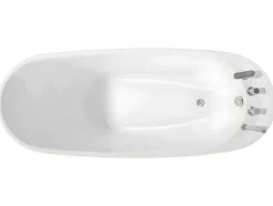 Vrijstaande Badkuip Natalia - Eenpersoons - 220L- 150X75Xh70Cm - Wit