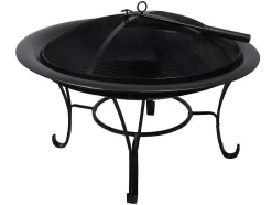 Vuurkorf Van Staal Mizar - D75 X H55 Cm - Zwart