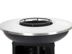 Vuurschaal Met Grillplaat Mcw-K97, O59Cm Zwart