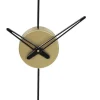 Wandklok Van Metaal - D47 Cm - Zwart - Hamona